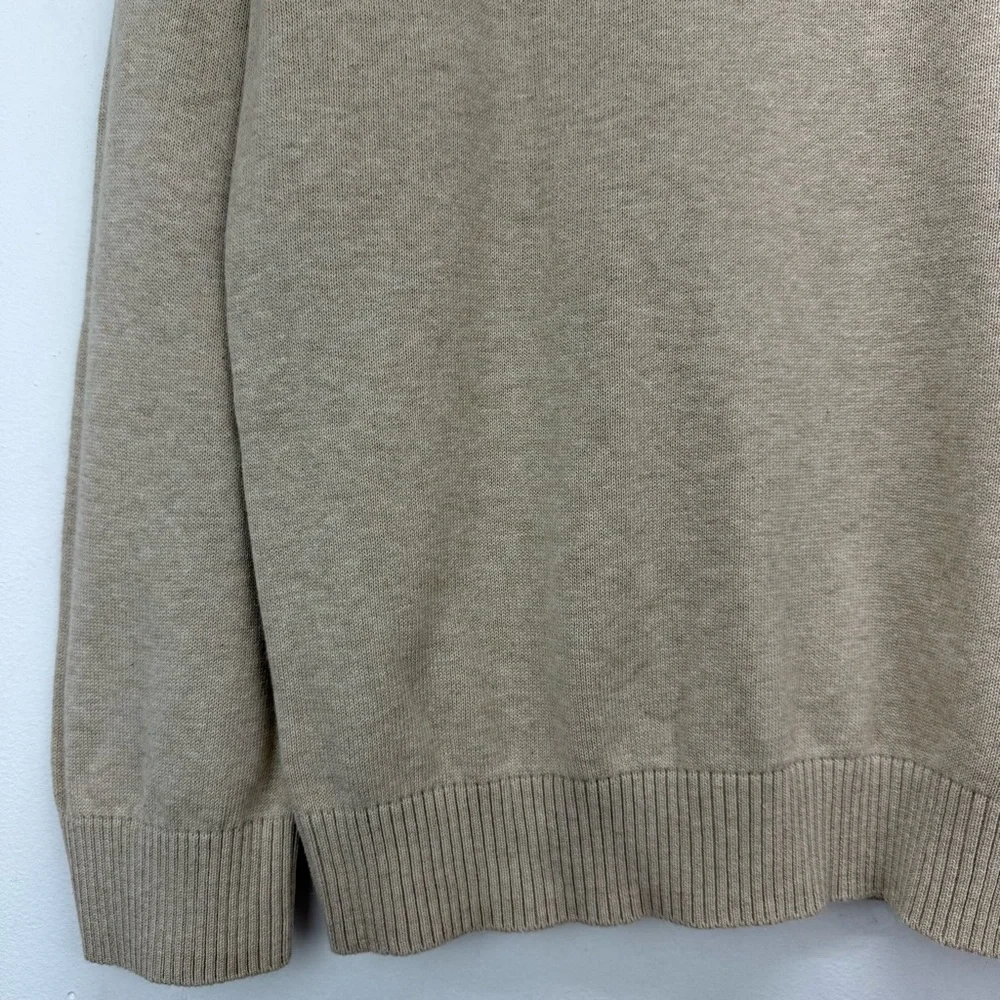 The Children's Place size 14 (XL) Boys Tan Long Sleeve V-neck Sweater